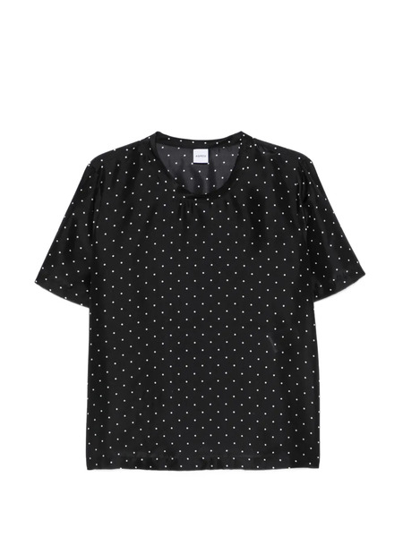  Aspesi Polka Dot Top - Black 