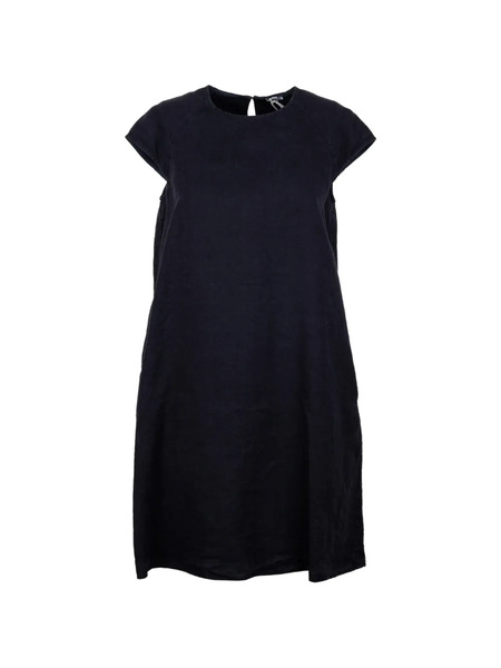  Aspesi Round-neck Mini Dress - Blue 