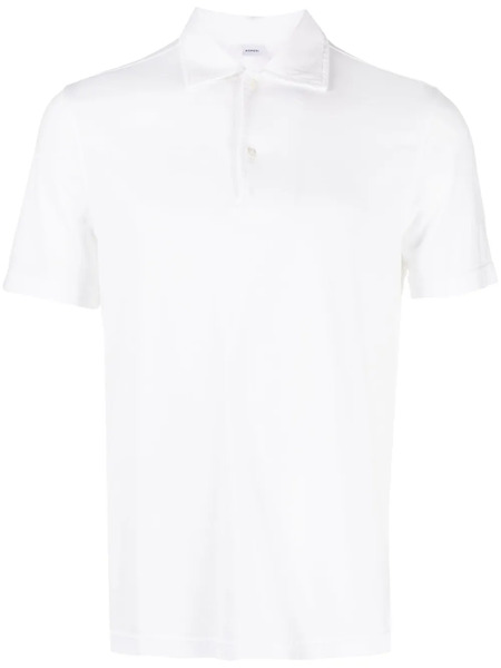  Aspesi Short-sleeve Polo Shirt - White 