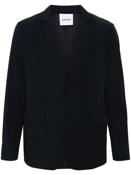 Aspesi Single-breasted Blazer - Blue 