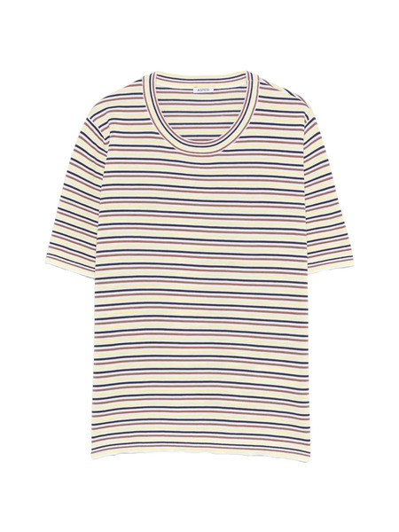  Aspesi Striped T-shirt - Yellow 