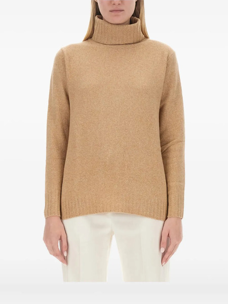  Aspesi Turtleneck Long-sleeves Sweater - Neutrals 