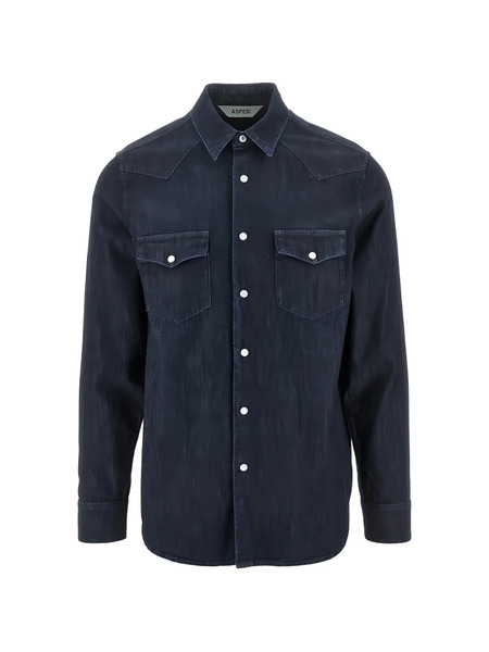  Aspesi West Shirt - Blue 