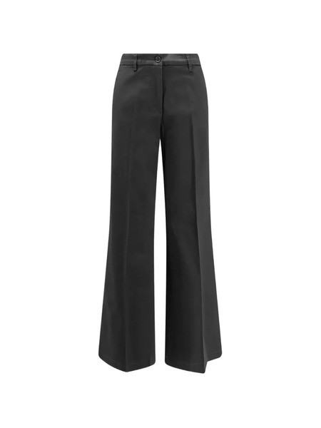  Aspesi Wide-leg Trousers - Black 