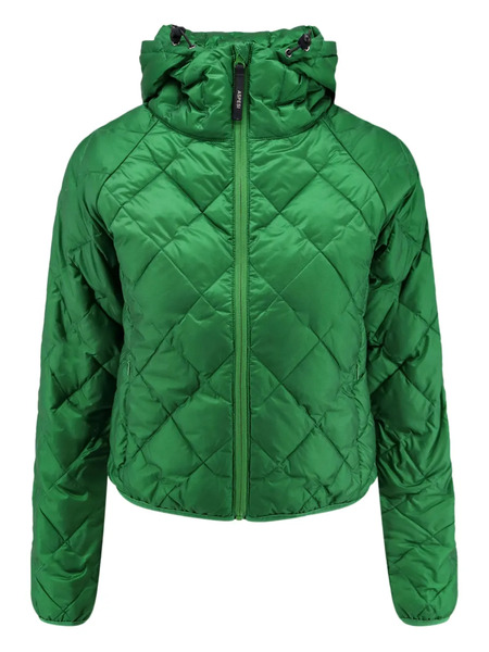  Aspesi Zip Hooded Jacket - Green 