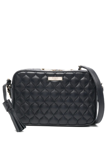  Aspinal Of London Alice Quilted Bag - Blue 