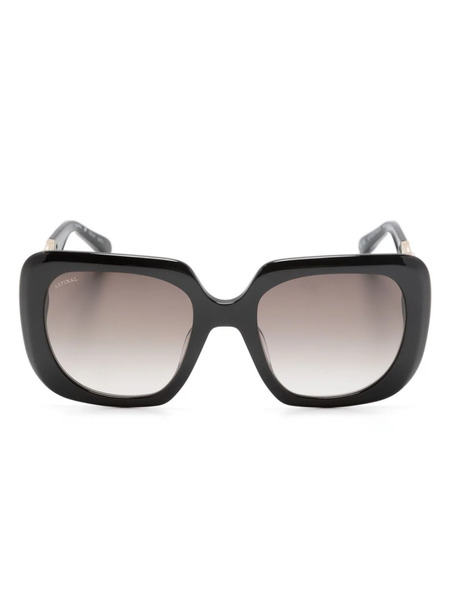  Aspinal Of London Danika Oversize-frame Sunglasses - Black 