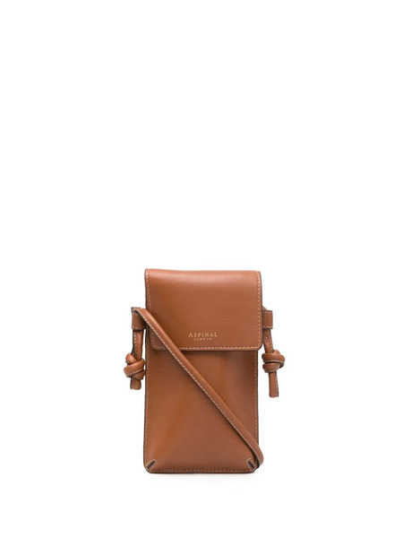  Aspinal Of London Ella Leather Phone Case - Brown 
