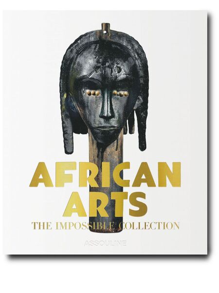  Assouline African Arts: The Impossible Collection Hardcover Book - White 