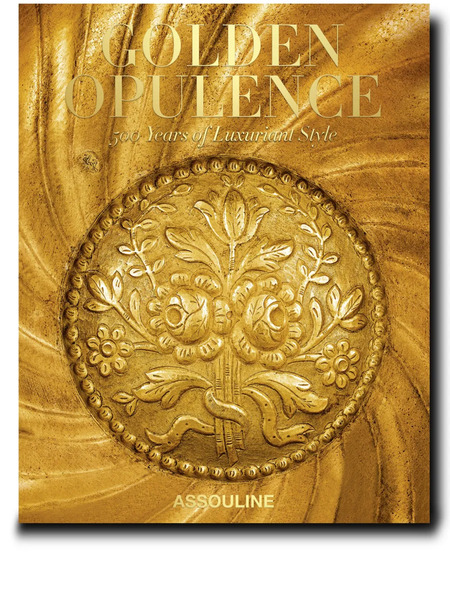  Assouline Golden Opulence: 500 Years Of Luxuriant Style Silk Book 