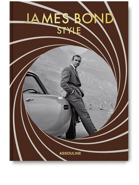  Assouline James Bond Style Hardcover Book - Brown 