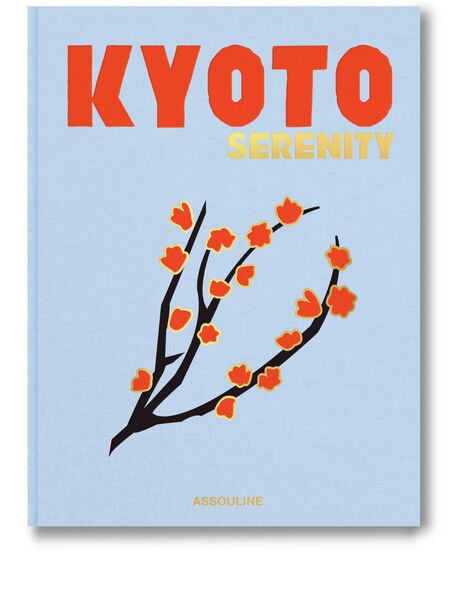  Assouline Kyoto Serenity Hardcover Book - Blue 