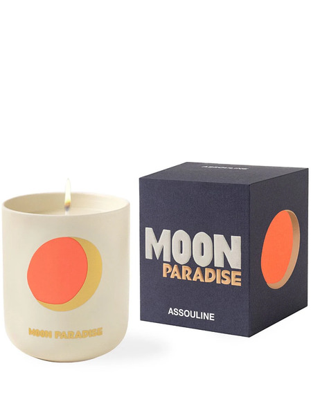  Assouline Moon Paradise - Travel From Home Candle (319g) - Neutrals 