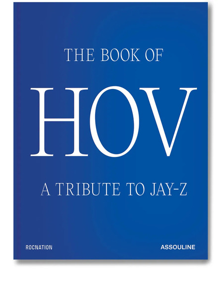  Assouline The Book Of Hov: A Tribute To Jay-z (classic) Hardcover Book - Blue 