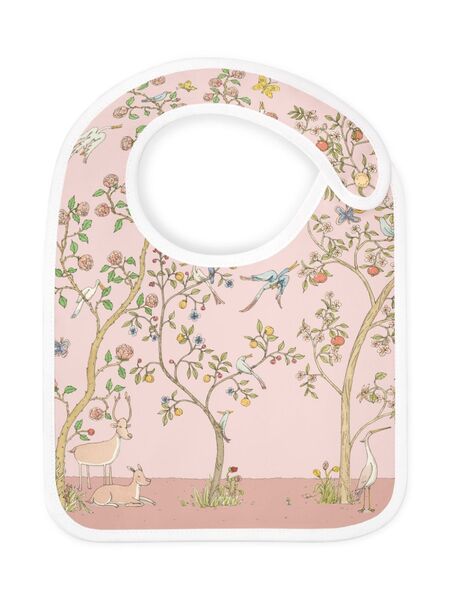  Atelier Choux Floral-print Bib - Pink 