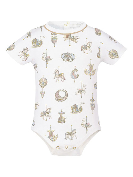  Atelier Choux Graphic-print Body - White 