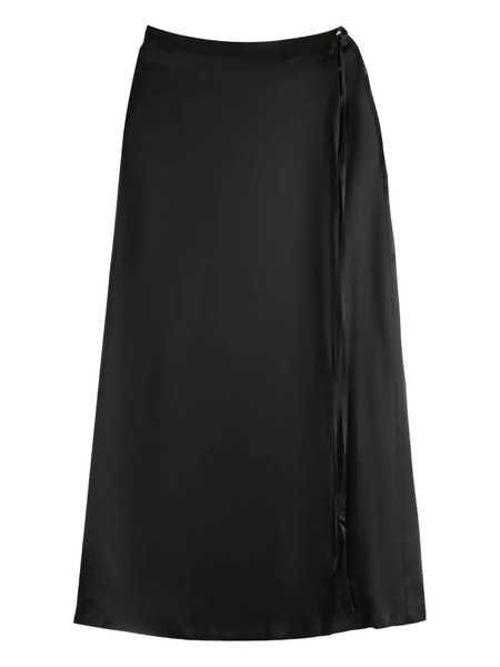  Atelier New York Tie-wrap Skirt - Black 