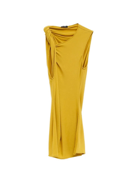  Atlein Knotted Top - Yellow 