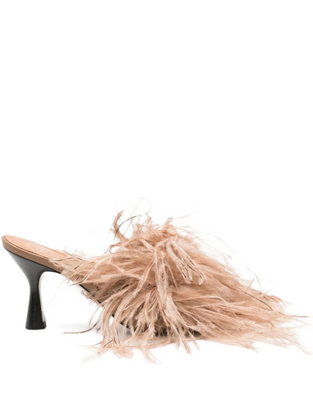  Atp Atelier Costanza Heeled Sandals - Brown 