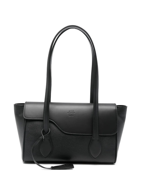  Atp Atelier Eira Flap Tote Bag - Black 