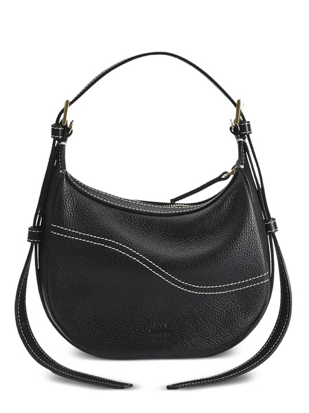  Atp Atelier Mini Silea Contrast Stitch Tote Bag - Black 