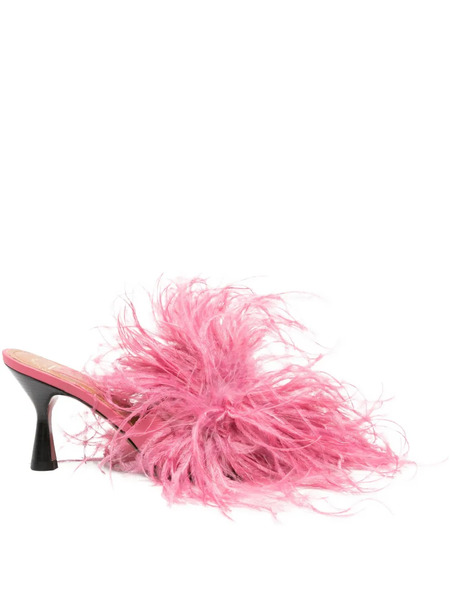 Atp Atelier 75mm Costanza Mules - Pink 