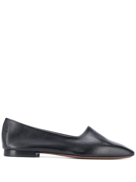  Atp Atelier Square Toe Loafers - Black 