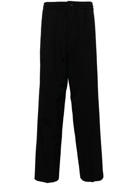  Attachment Drawstring Trousers - Black 