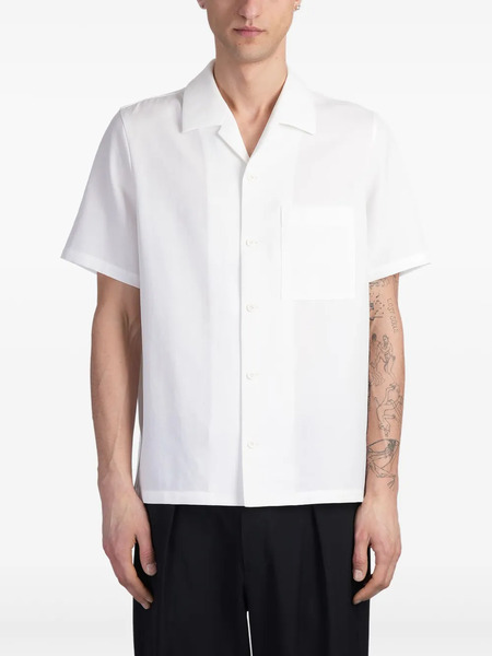  Attachment Short Sleeve Shirt - White 