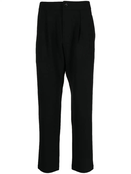  Attachment Straight-leg Tailored Trousers - Black 