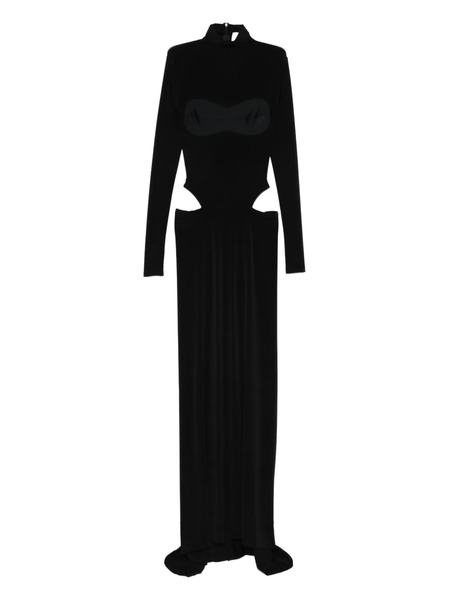  Atu Body Couture Cardinal Maxi Dress - Black 