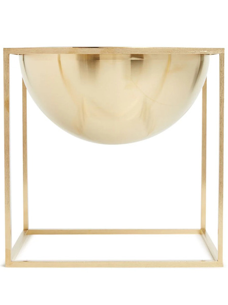  Audo Kubus Bowl Vase - Gold 