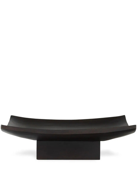  Audo Relevé Wood Platter - Black 