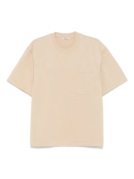  Auralee Cotton T-shirt - Neutrals 