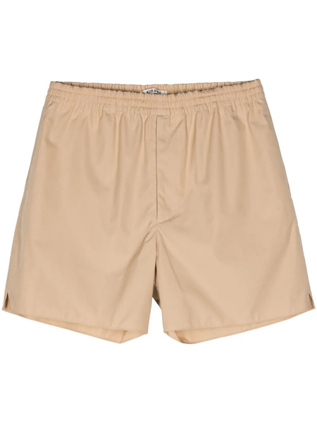  Auralee High Count Finx Cotton Shorts - Neutrals 