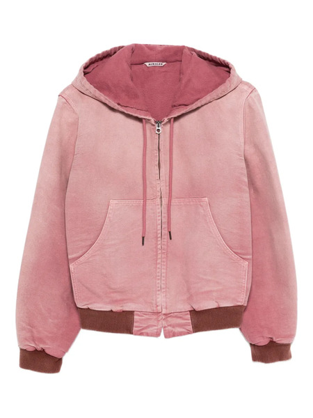  Auralee Hooded Jacket - Red 