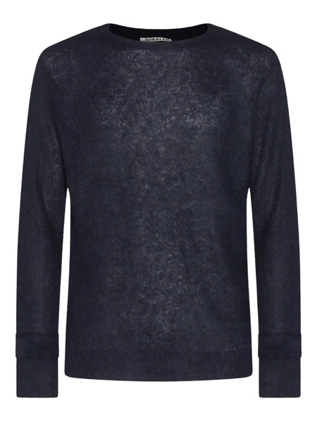  Auralee Long-sleeves Sweater - Blue 