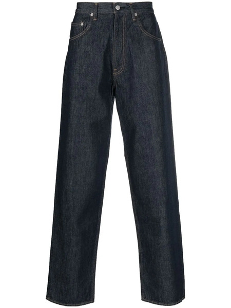  Auralee Straight-leg Cut Jeans - Blue 