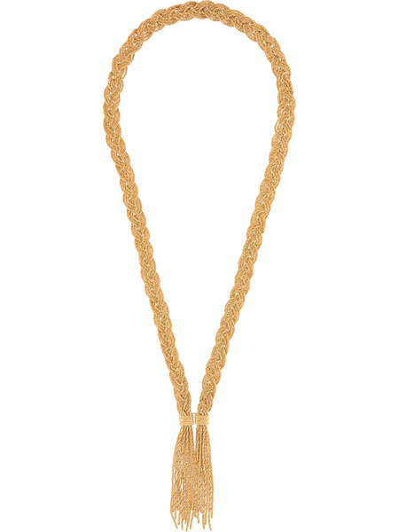  Aurelie Bidermann Miki Long Necklace - Gold 