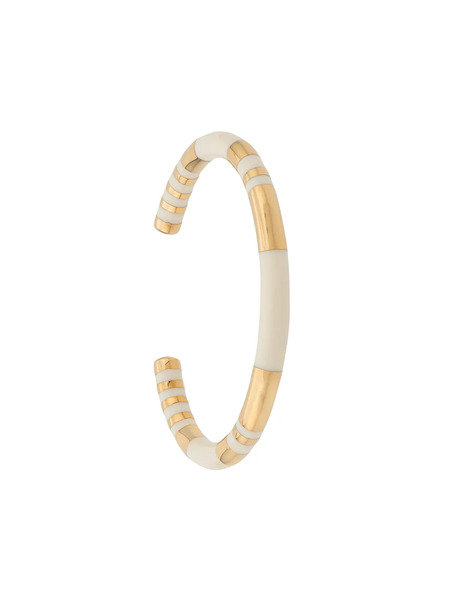  Aurelie Bidermann Positano Bangle - White 