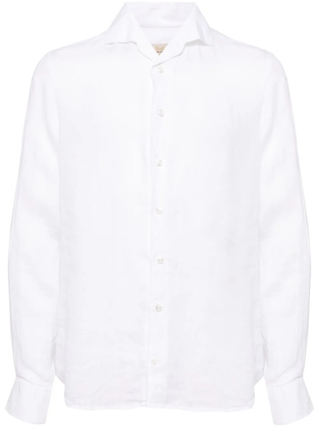  Aurélien Aur Linen Shirt - White 