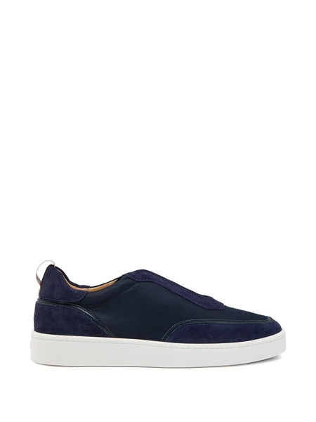  Aurélien Suede Slip-on Sneakers - Blue 