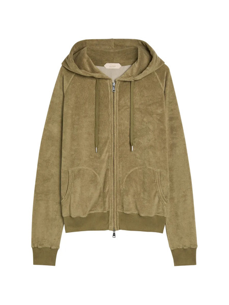  Aurélien Zip Hoodie - Green 