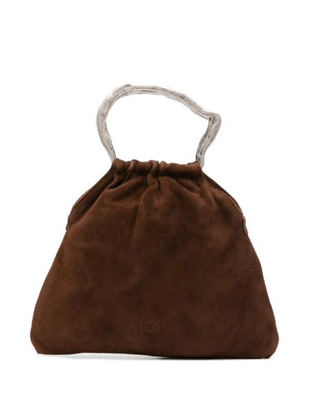  Autentica 504 Small Delia Top-handle Tote Bag - Brown 