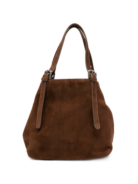  Autentica 504 Small Galatea Buckle-detail Tote Bag - Brown 