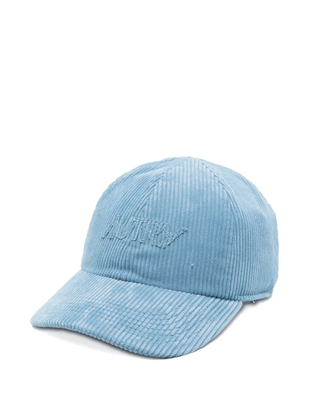  Autry Corduroy Logo-patch Cap - Blue 