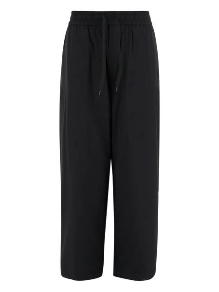  Autry Drawstring Wide-leg Trousers - Black 