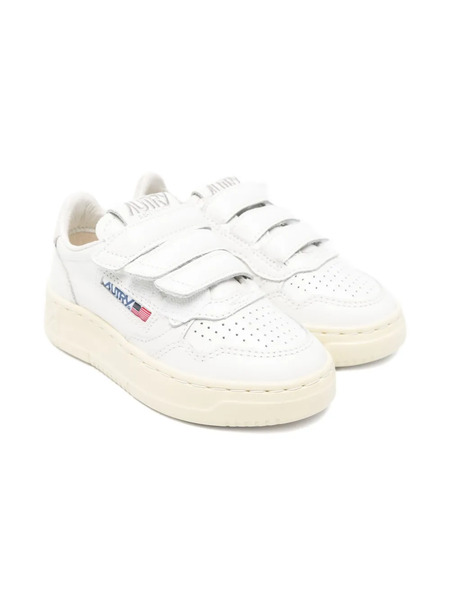  Autry Kids Double Strap Sneakers - White 