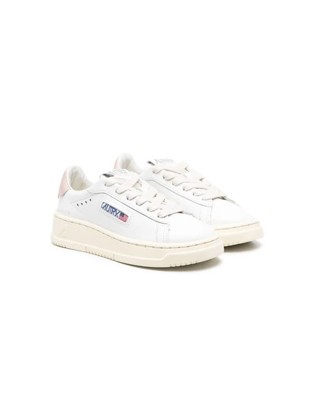  Autry Kids Logo-patch Low-top Sneakers - White 