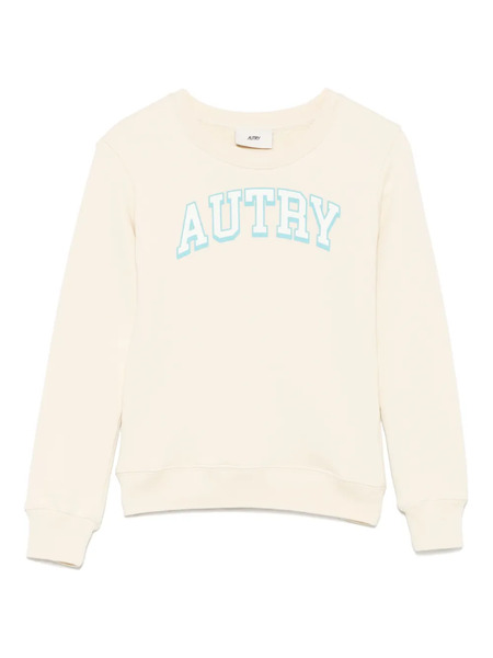  Autry Kids Logo-print Sweatshirt - Neutrals 